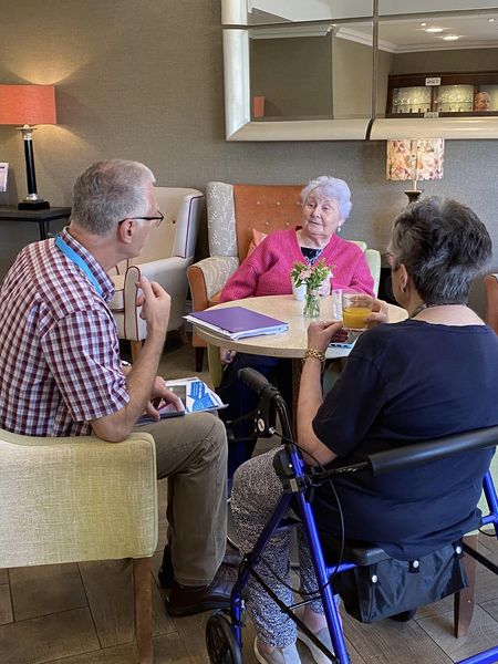 Age UK Sutton (@ageuksutton) on Twitter photo Chris had a wonderful morning with friends at Lavender Oaks talking all things Digital Skills!
If you would like to make an enquiry to have us come to your community space or group in the Borough of Sutton, give us a call on 0208 078 0002 or email letsconnect@ageuksutton.org.uk Chris had a wonderful morning with friends at Lavender Oaks talking all things Digital Skills!
If you would like to make an enquiry to have us come to your community space or group in the Borough of Sutton, give us a call on 0208 078 0002 or email letsconnect@ageuksutton.org.uk