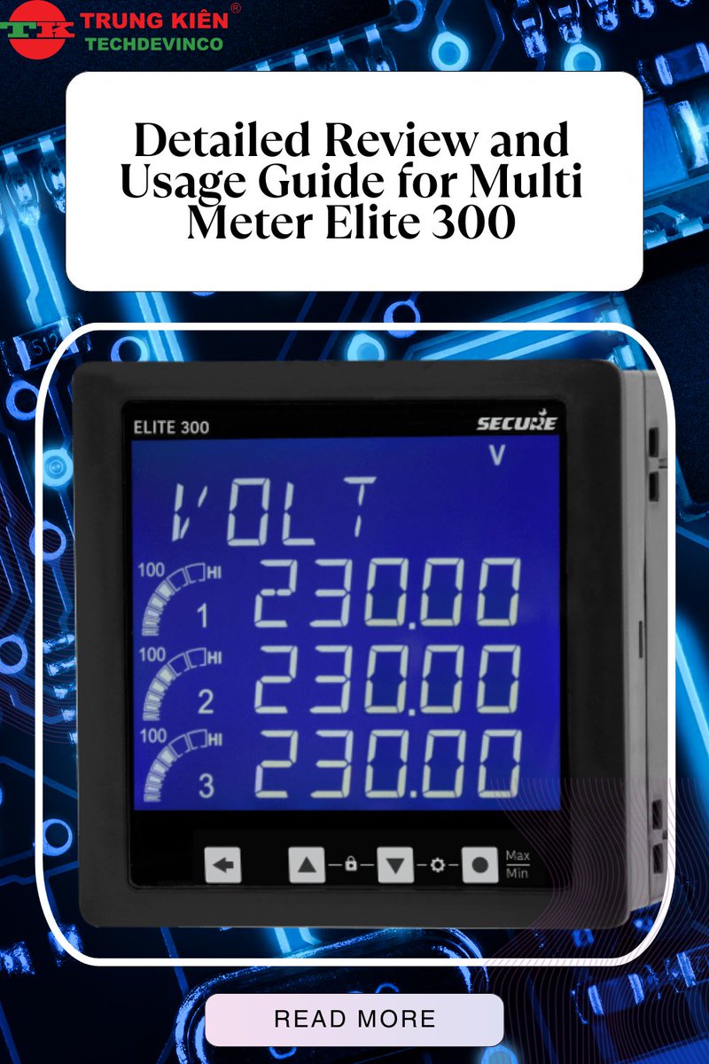 BrianJohnson_TK's tweet image. 🚀 Discover the Multi Meter Elite 300 by Trung Kiên Techdevinco! Perfect for electrical maintenance, repair, and DIY projects. #ElectricalEngineering #DigitalMultimeter #TrungKienTechdevinco

 wix.to/LfYx912