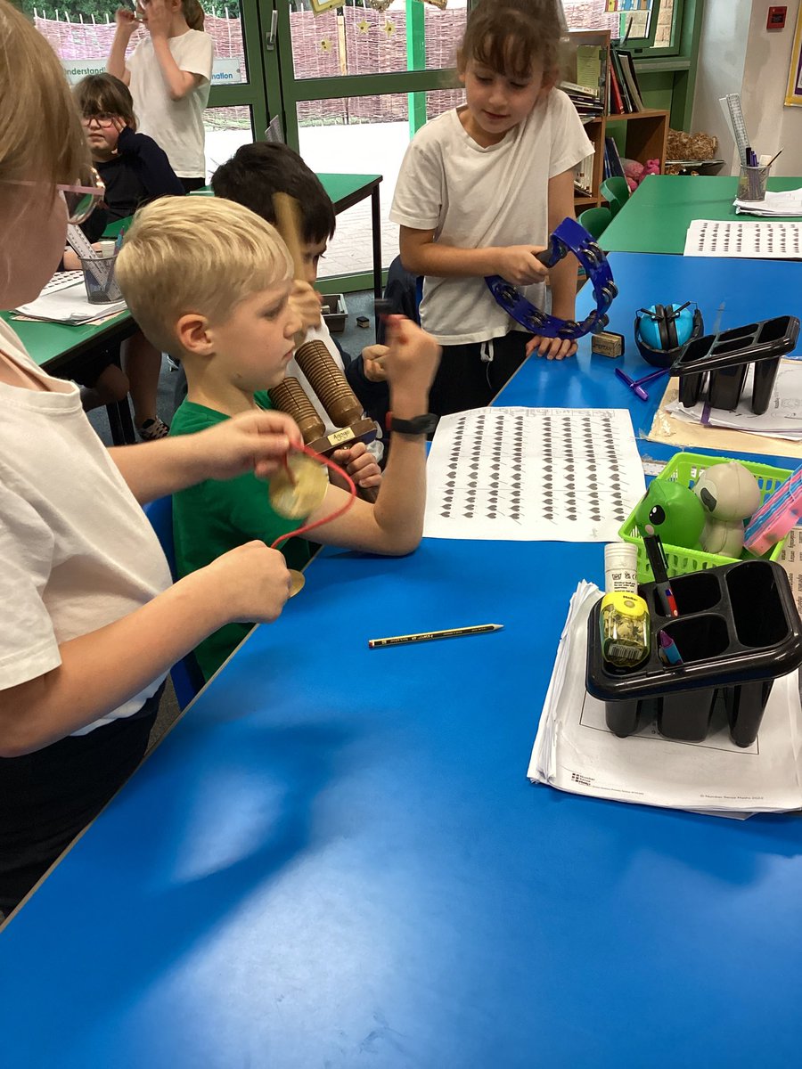 We are composing an accompaniment to our song, ‘Bringing us Together.’