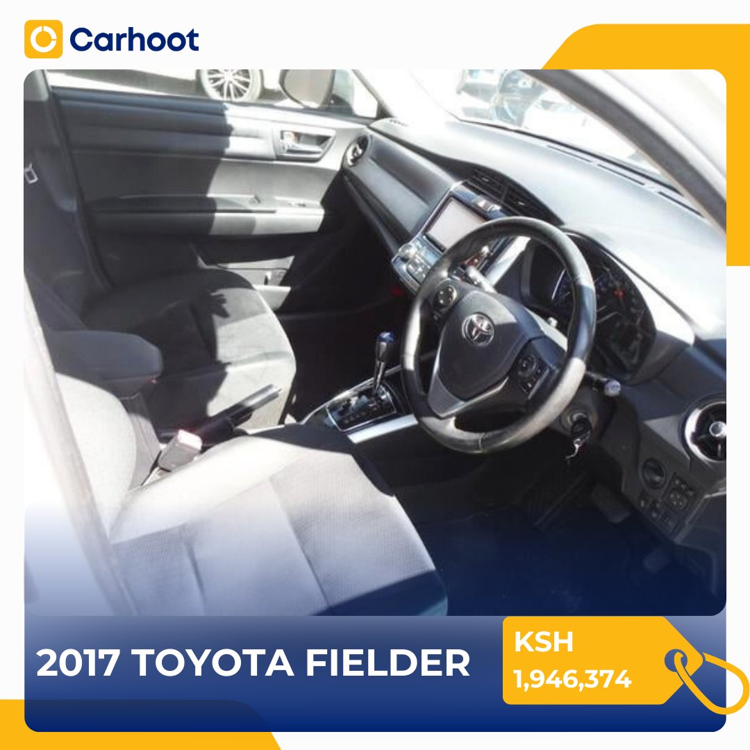 carhoot_app's tweet photo. When Toyota manufactured this vehicle, they really had the driver in mind. From practicality of the car, to great fuel consumption, this car is subtly littered with great features.

Get this 2017 Toyota Fielder today for 1,946,374 only!
#CarhootApp https://t.co/WpNSwpXKKL