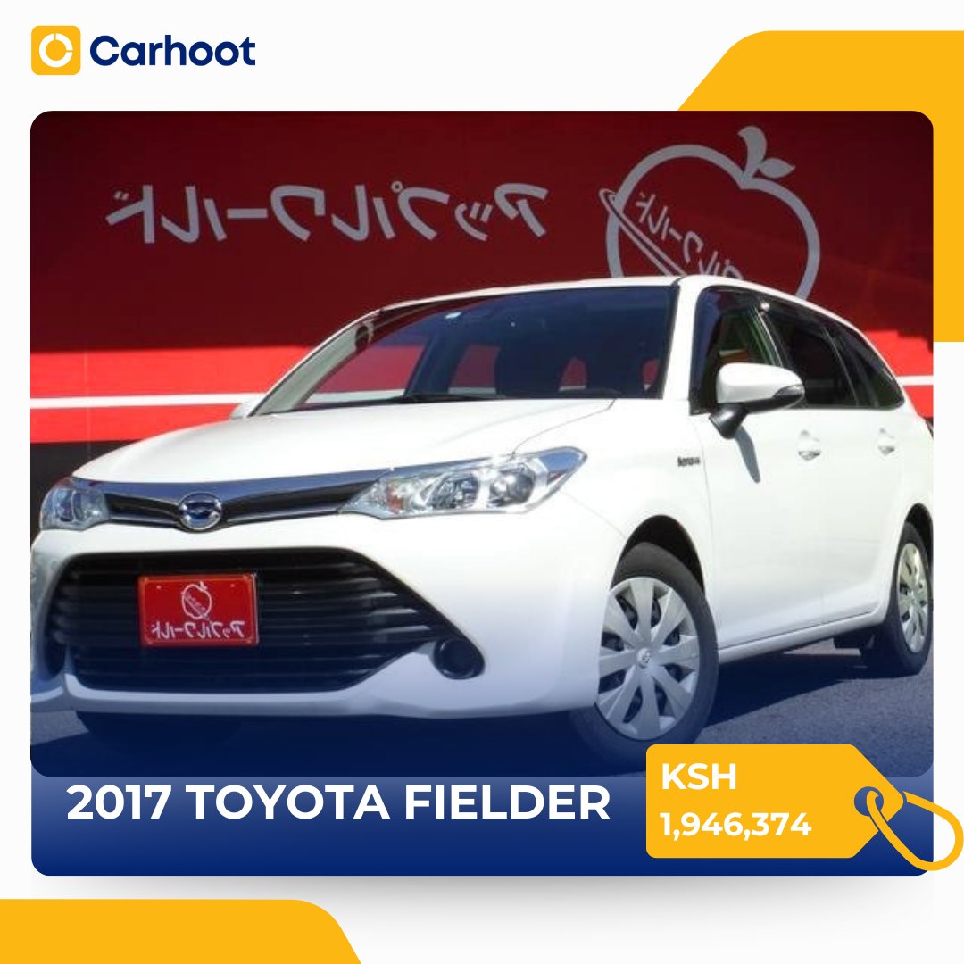 carhoot_app's tweet photo. When Toyota manufactured this vehicle, they really had the driver in mind. From practicality of the car, to great fuel consumption, this car is subtly littered with great features.

Get this 2017 Toyota Fielder today for 1,946,374 only!
#CarhootApp https://t.co/WpNSwpXKKL