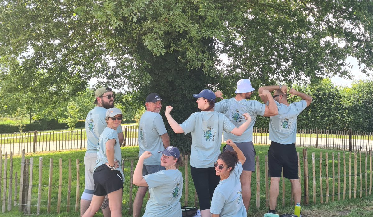 Bravo à notre équipe EBIzzz qui finit 9ème sur les 38 équipes ayant relevé les défis de la journée des personnels <a href="/UnivPoitiers/">Université de Poitiers</a> 
Belle progression ! (15ème l'an dernier) 🤩🥳👏