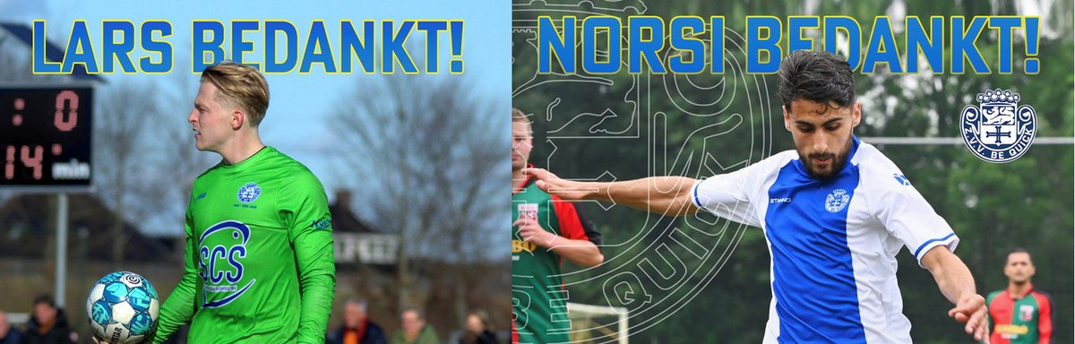 Afscheid van twee toppers: Voor het komende seizoen nemen we afscheid van twee toppers. dlvr.it/T916tg