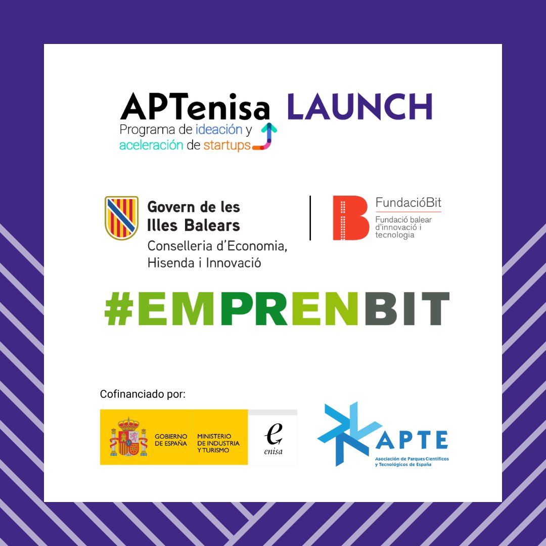 emprenbit's tweet photo. 🚀 ¡Atenció, emprenedors! Arriba #APTENISALaunch, un programa accelerador per a les vostres startups. 30 projectes seran seleccionats per rebre suport intensiu. Inscriu-te ara amb @FundacioBit @apte_es i @enisa! 🌟 #EmprenBit #Startup #Tech.
https://t.co/x6nTF8kSdt https://t.co/rNZ3nXBXwa