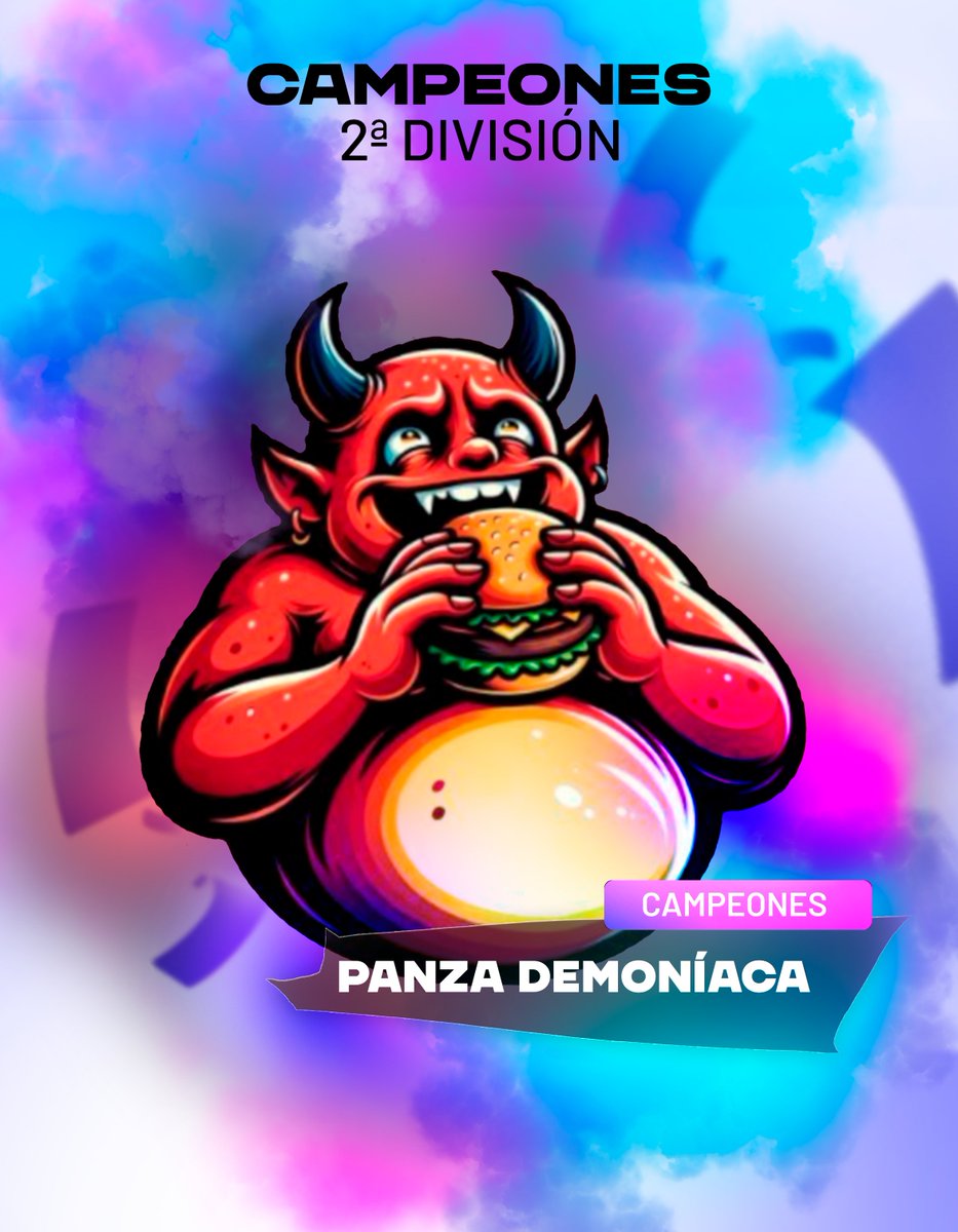 ¡Enhorabuena a <a href="/PanzaDemoniaca/">Panza Demoniaca</a>, campeón de 2ª División!  

🗿 <a href="/ImHiro25/">Hiro</a> 
🗿 <a href="/alexqerez/">~~~~~~</a> 
🗿 <a href="/phreakszn/">soul</a> 
🗿 <a href="/Lacobusmaker/">しょうがない</a> 
🗿 <a href="/Sihrc_/">niño gato</a>
🗿 <a href="/M_De_Mart_/">Mart</a> 
🗿 <a href="/xHitotsu/">xHitotsu</a>

#TusPrimerosPasos