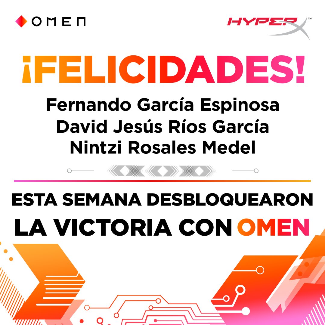 Parece que resolvieron el reto con rapidez.⚡¡Felicidades! Son los ganadores de la SEMANA 7. Esperen los resultados de la trivia de la última semana. 🏅