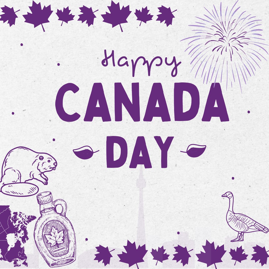 HAPPY CANADA DAY!🍁 

Today, let's celebrate the diverse cultures, breathtaking landscapes, and the spirit of unity that make Canada truly special. 

Wishing you all a fantastic Canada Day filled with joy, laughter, and maple syrup!

#CanadaDay
