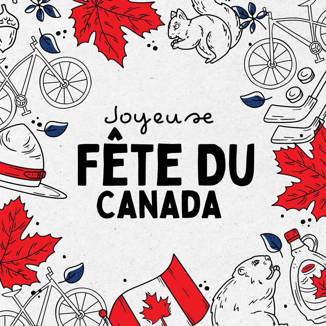 Happy Canada Day Everyone! 🇨🇦
---
Bonne fête du Canada à tous! 🇨🇦