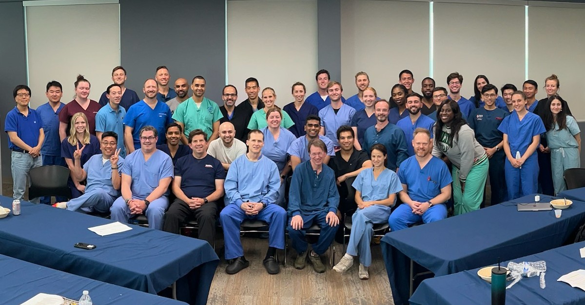 It's always a privilege to host <a href="/kneeocd/">ROCK Group</a> as they continue their juvenile #knee #research. Thank you to the students and surgeons who were able to participate and thank you to the tissue donors and their families who make this research possible. kneeocd.org