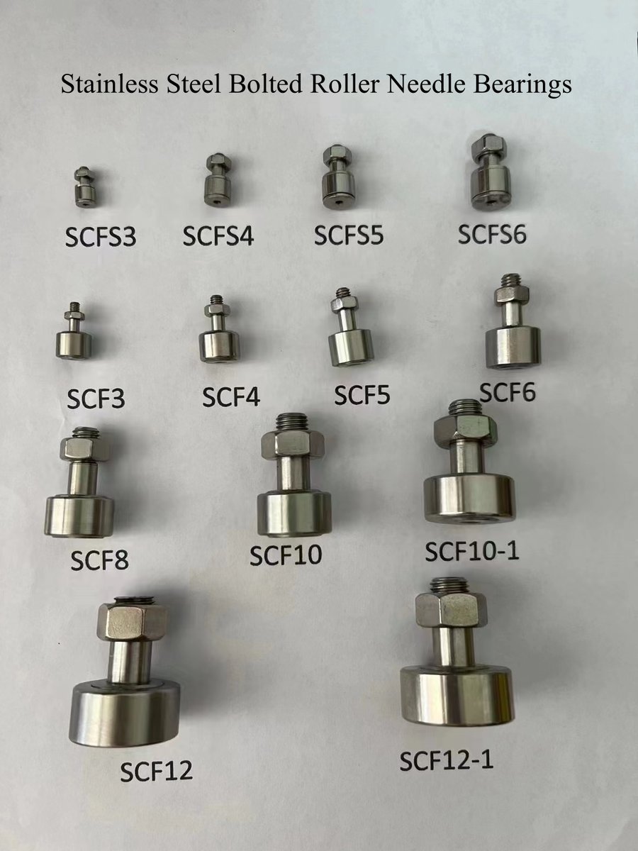 chen22924095's tweet photo. #Resin #Cam #Followers, #Stainless Steel #Bolted Roller Needle Bearings, Needle roller bearings, #CFFUH, #CFFUSH, #SCF
Welcome to enquiry: qiuyoo@qiuyoo-bearing.com, WhatApp/Wechat: +86 13429374003/13429374002. https://t.co/2W2oL4Lzyn