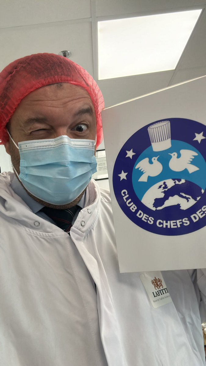 ggomez_chef's tweet photo. Visite de la maison Lafitte. De l’abattage à la transformation. Exercice de sélection et d’éveinage des foies gras pour tous!
La filière foie gras , plus de 100000 emplois au service de notre gastronomie , de notre patrimoine culturel alimentaire et de la France. #cifog https://t.co/KsJIfip7cV