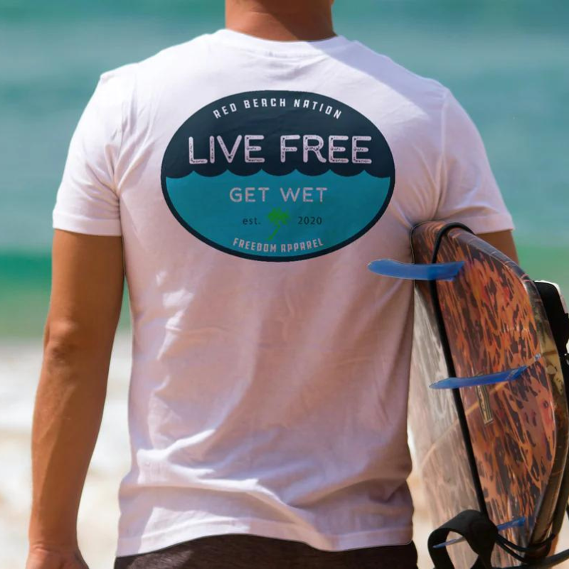 redvoicenews's tweet photo. Red Beach Nation

Combat Vet &amp; LEO Founded Patriotic Apparel