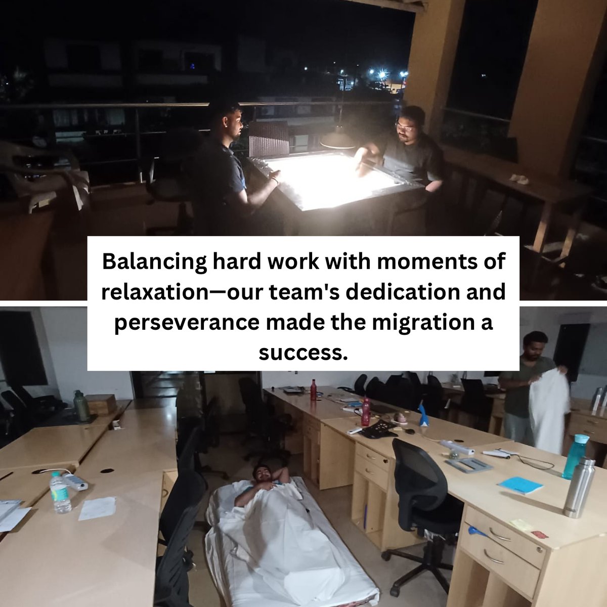 Ginesys's tweet photo. We are celebrating India's T20 victory! Congrats to all! Meanwhile, the Ginesys One dev team also had success. Read on to see our team's journey!
#CongratulationsIndia #DevTeamSuccess #SoftwareDevelopment #TeamAchievement #CelebratingSuccess #GinesysOne @BCCI https://t.co/9MCz4odAnn