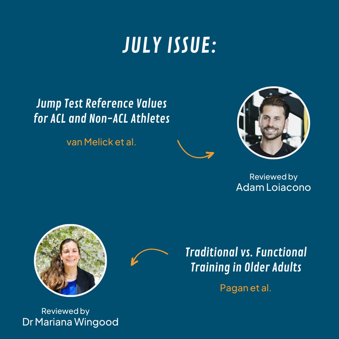PhysioNetwork's tweet image. 💥 We've now published Research Reviews 80 months in a row, leading to over 1000 research breakdowns! ⁠

⬇️ Here are 2/12 papers we covered in the new, July issue:⁠ 
⁠ • Jump Test Reference Values for ACL and Non-ACL Athletes 
• Traditional vs. Functional Training in Older…