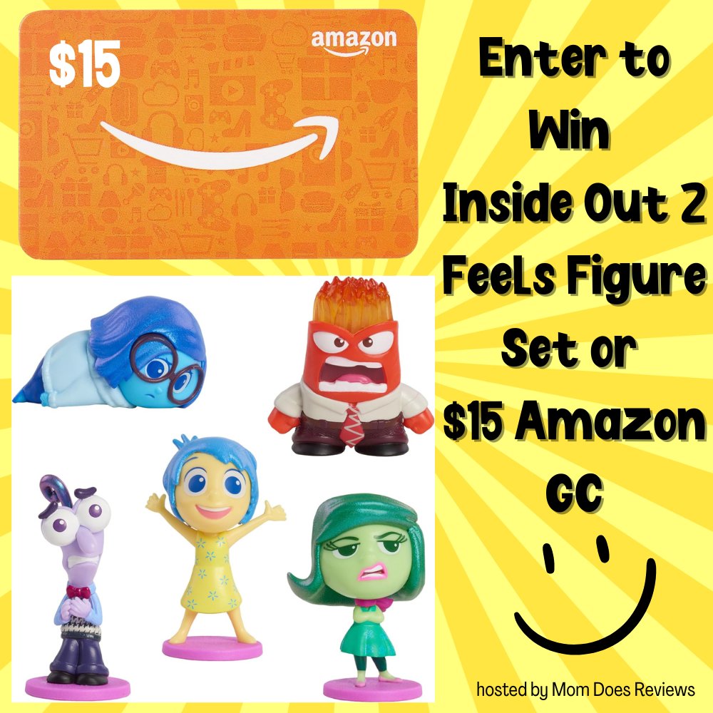 pamelamaynard's tweet photo. Don't miss this new Giveaway! Enter to #Win Inside Out 2 Feels Figure Set or $15 Amazon GC! Sparkle Time #Giveaway Hop
#Insideout2 
Enter daily for more chances to win! https://t.co/Lm1dQ6RHLf https://t.co/N8aYJjkaIH