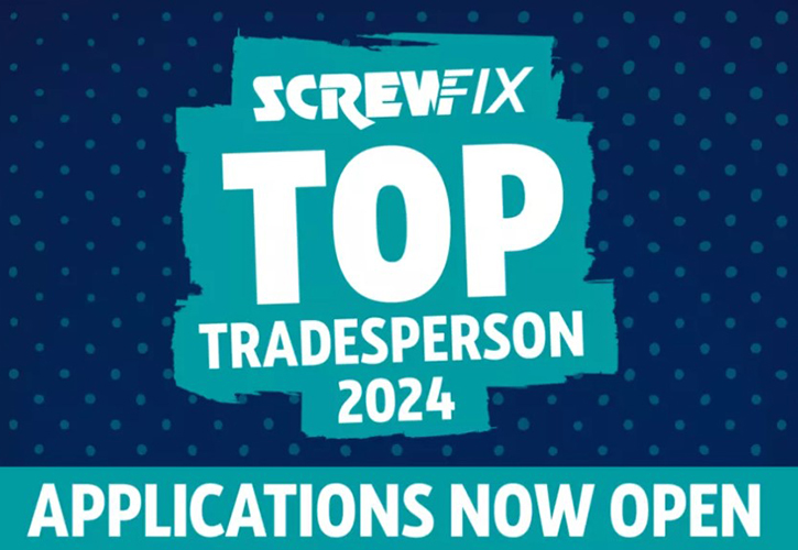 Applications for the <a href="/Screwfix/">Screwfix</a> Top Tradesperson 2024 are now open insightdiy.co.uk/news/applicati… #tradespeople #trades #tradesperson #homeimprovement #homemaintenance #renovation #award #competition