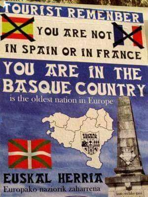 Basque Country oldest nation in Europe.