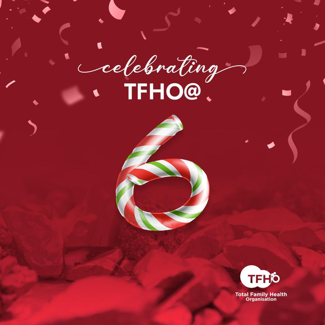 TFHO IS 6!!!
Today marks a special milestone for our organization as we celebrate six incredible years of providing the greatest beneficial health impact in both scope and quality. 

#TFHOis6 #6YearsStrong #letstalkabout6