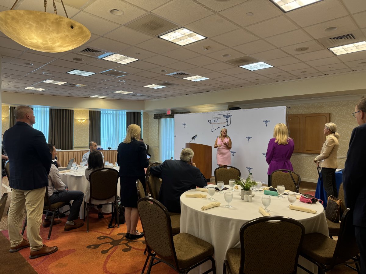 🏆 Honored to receive an award from the Connecticut Podiatric Medical Association (CPMA) for my work on H.B. 5196, making it easier for podiatrists to practice in Connecticut is a step in the right direction! 👣