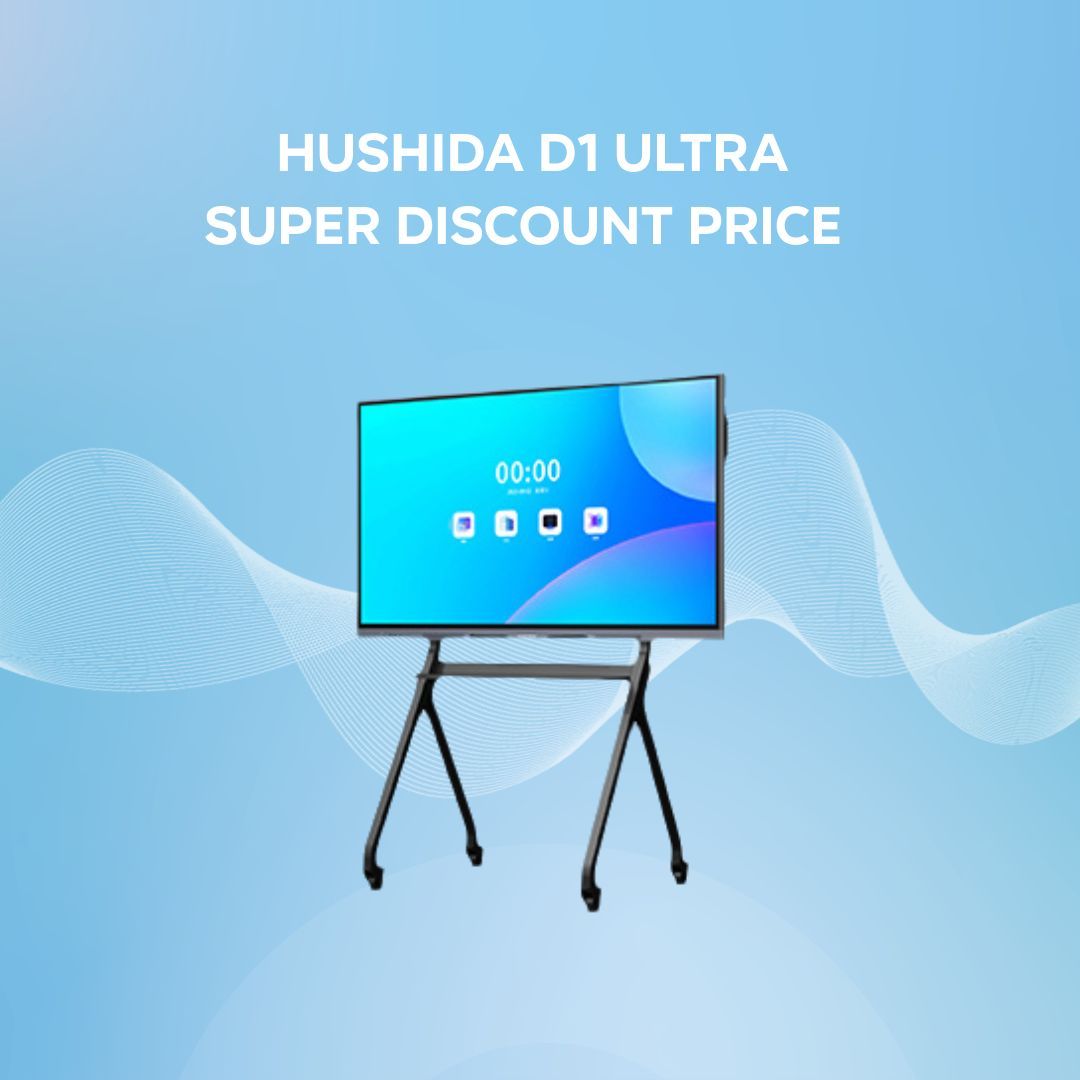 HUSHIDA D1 Ultra Super Discount Price.With 4K ultra-high-definition resolution and the most advanced Android14 system, it is at a great value. Contact us now to purchase and enjoy exclusive discounts. buff.ly/3L6Zzkl #SmartBoard #Interactivewhiteboard
#SmartPanel #IWB