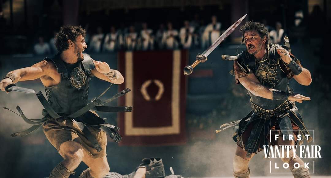 Si Ridley Scott cree que voy a ir a ver Gladiator 2 solo porque Paul Mescal y Pedro Pascal aparecen peleando ensangrentados... Está completamente en lo cierto.

😭♥️