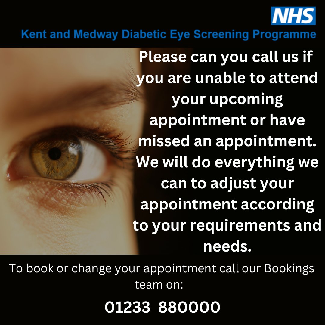 Kent & Medway Diabetic Eye Screening Programme tweet media