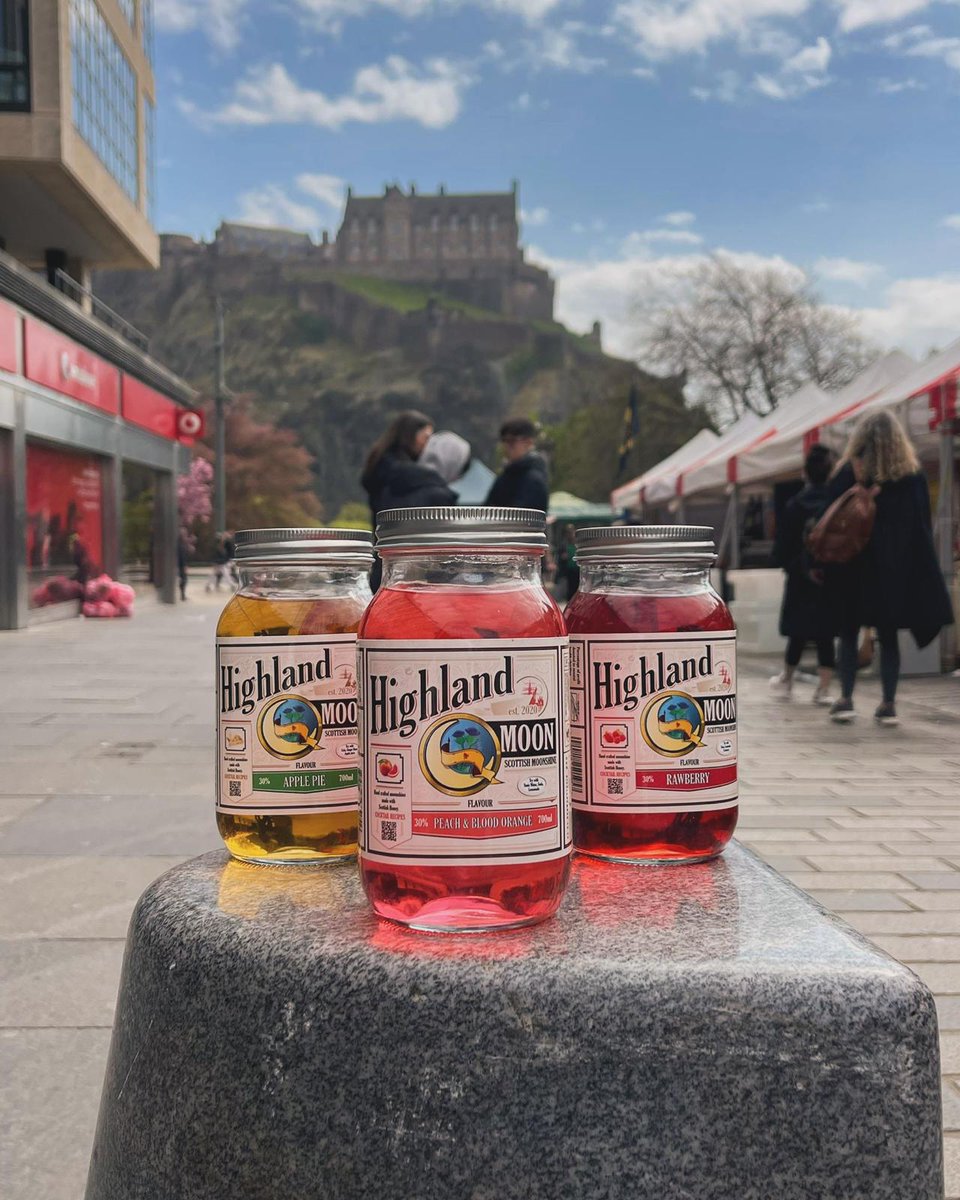 Catch us at Castle Street Market in Edinburgh from July 1st to July 7th.

 Don't be shy, swing by and SAY HI!🌙🌙🌙👋👋

See you there, moonshine enthusiasts!

#HighlandMoonMoonshine #CastleStreetMarket #EdinburghFun