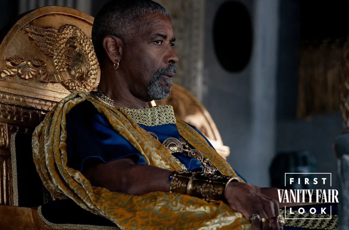 ComplexPop's tweet photo. First look at Denzel Washington in ‘GLADIATOR 2.’

(via @VanityFair) https://t.co/nhHDNt8cea
