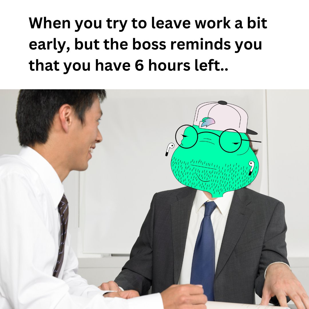 So.. Is that a yes?

#workMeme #JobLife #NFTcommunity #NFT