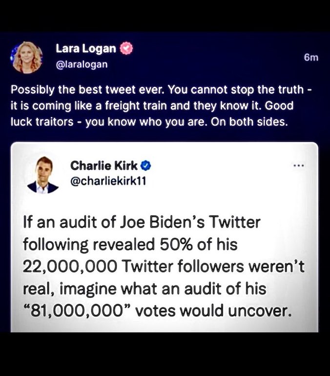 brixwe's tweet photo. X should audit the 2020 election. https://t.co/FZ0v9s705h