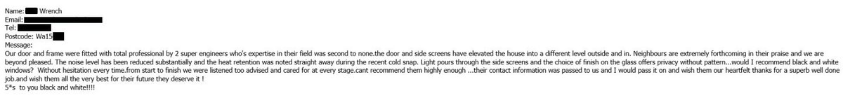 The Black and White Window Co tweet media