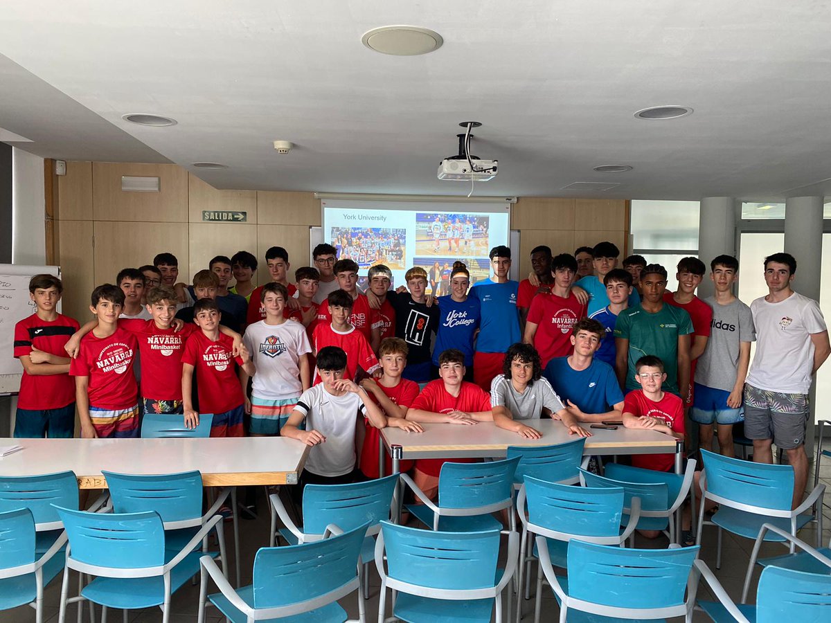 Nuevo campus tecnificación de la federación Navarra de baloncesto, donde solo van los elegidos ❤️❤️, <a href="/ImanolRamrezSa2/">@ImanolRamírezSantano#06</a> por allí ha estado, semana de mucho aprendizaje con los mejores jugadores y entrenadores de Navarra 🔥🏀. Ahora descanso en verano y luego toca luchar por entrar