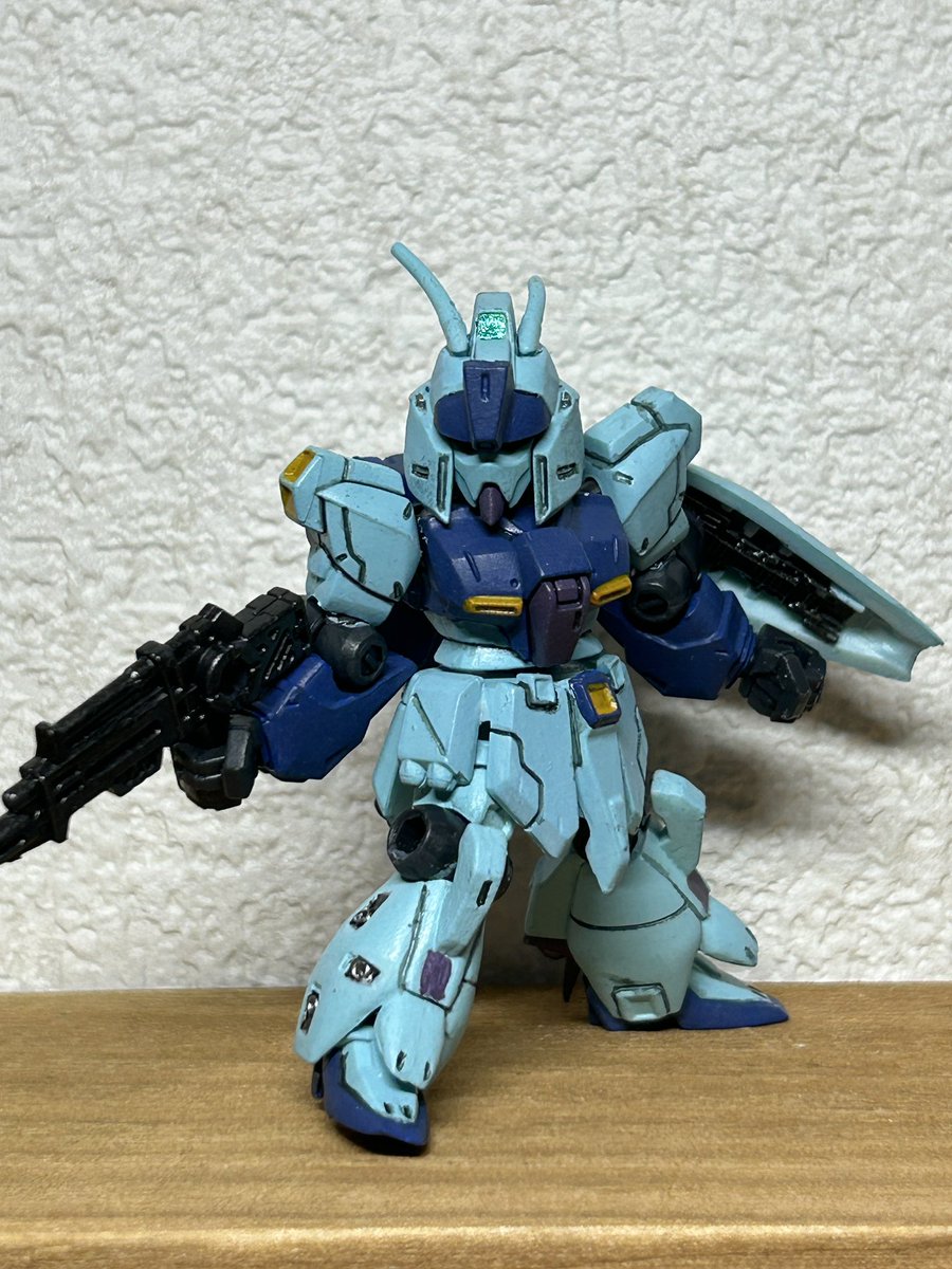 スミ入れしました！ #リガズィ #モビルスーツアンサンブル