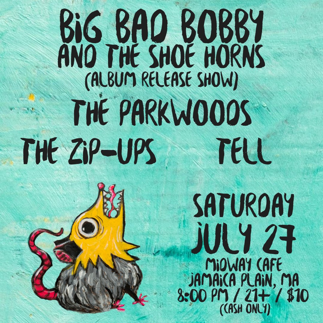 Can't release an album without having a release show!  Hope to see everyone on July 27th.