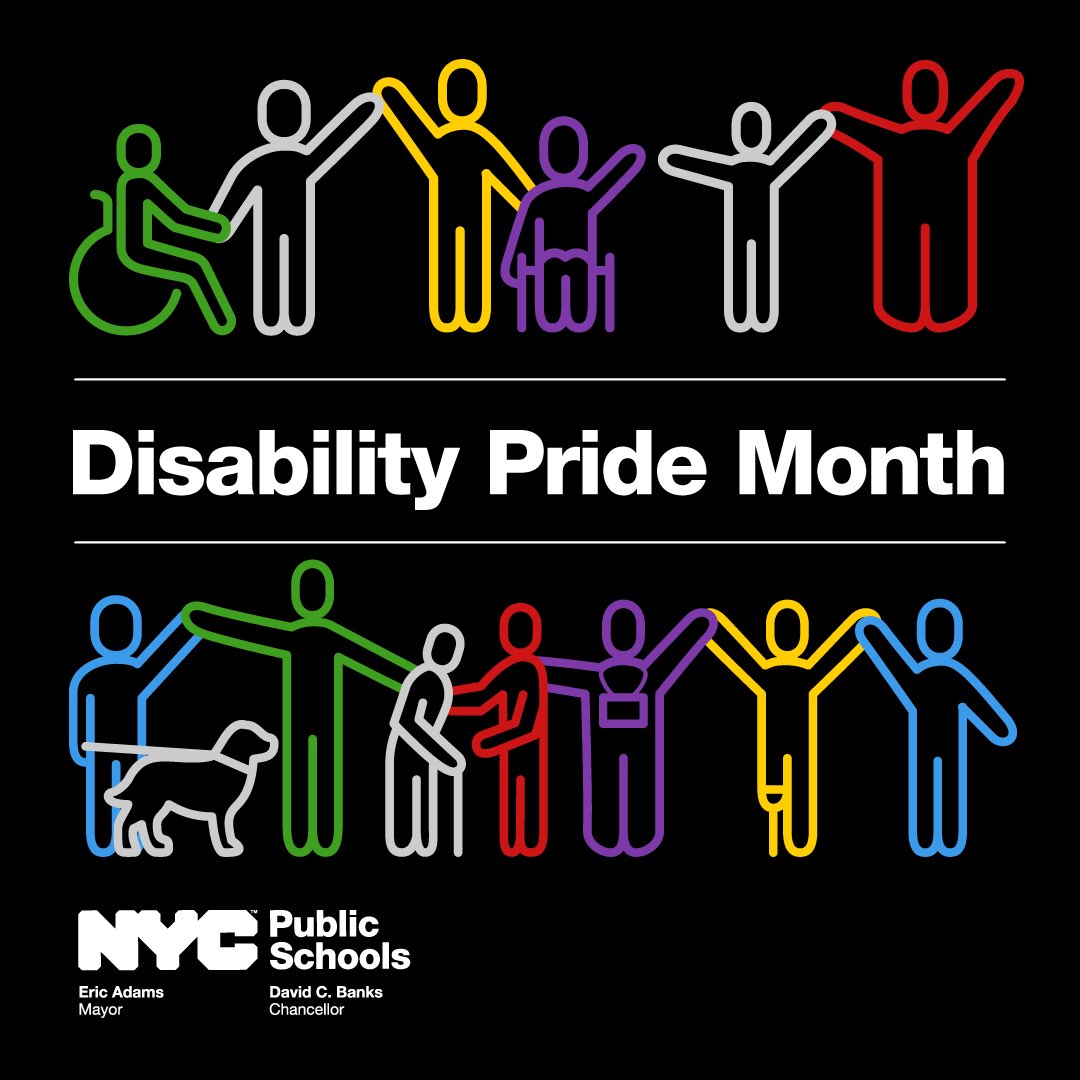Happy #DisabilityPrideMonth! 

By amplifying diverse voices and lived experiences, we'll cultivate a generation of leaders who transform not just our schools, but our entire city, into a model of disability inclusion and celebration.