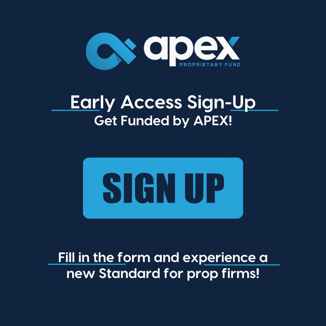 iamdisplacement's tweet photo. 🚀 Big news, traders! @apexpfund is gearing up for launch, and you definitely don’t want to miss out! 

📷 Sign up for early access now: 
https://t.co/keNAojcUOS and join the future of trading. 📷 https://t.co/bazw9HFM9Q