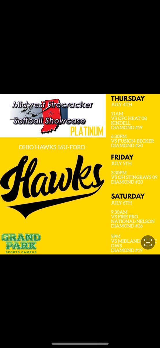 We Are BACK🥎 🧨 🎇 
Westfield, IN for the Midwest Firecracker 7/4 - 7/7 
❤️🤍💙 
<a href="/AlaylaSoard2026/">Alayla Soard</a> <a href="/FordMaycee/">Maycee Ford</a> <a href="/Brennafyffe/">Brenna Fyffe</a> <a href="/KateEntler/">Kate Entler</a> <a href="/RushAva9/">Ava Rush</a> <a href="/IsabellaRush27/">Isabella Rush</a> <a href="/ava_gilbert5/">Ava Gilbert</a> <a href="/Brenna_Tibbs/">Brenna Tibbs</a> <a href="/ErinOGrady2026/">Erin O’Grady</a> <a href="/ellaprichard14/">Ella Prichard 2026</a> <a href="/LaelaMatthews16/">Laela Matthews</a> <a href="/mya2simpson/">mya simpson</a> <a href="/jenna_dilley/">Jenna Dilley</a>