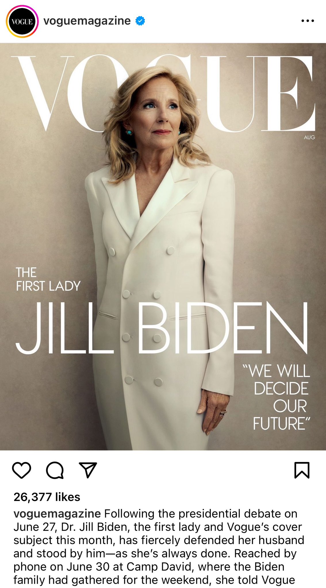 Melania vogue online