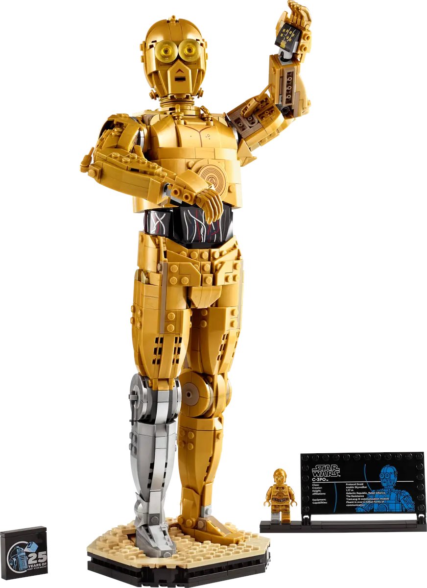 PenPlays_'s tweet photo. For a palate cleanser, ol' C-3PO was rumored to be $150, is actually $140. With all the new pieces being molded in gold, and the fact his likeness is excellent, I cannot be mad. https://t.co/WgWnACHqZN