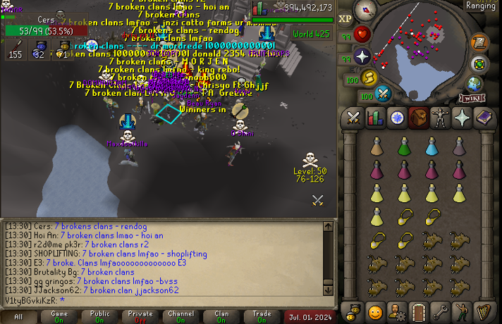 Infliction 2nd day in a row venturing out to our new timezone (AEST LOL) clearing <a href="/RsCLegions/">Chivalry Legions</a> DOG APE CLAN LMFAO