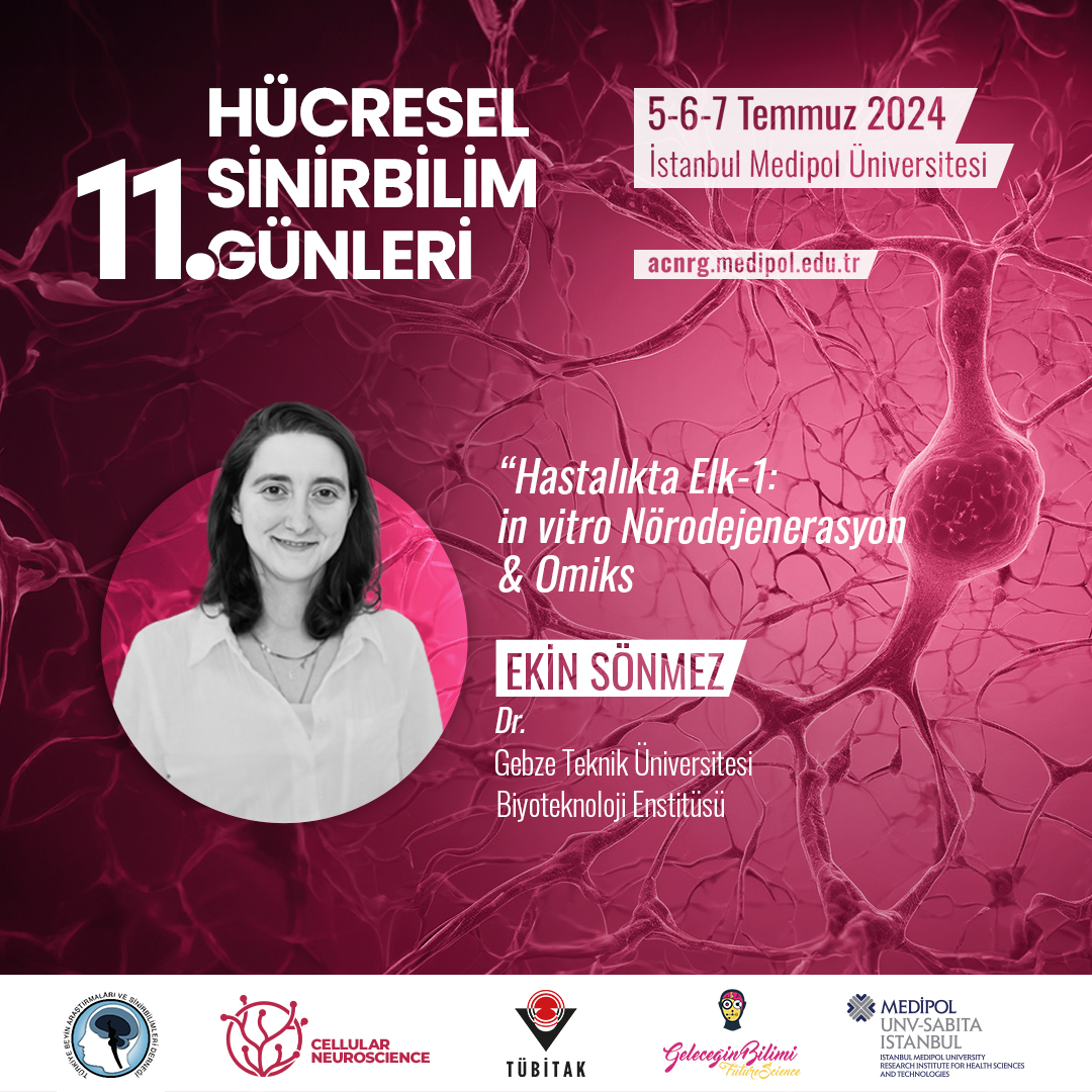 CellularNeuro_'s tweet photo. Gebze Üniversitesi'nden Dr. Ekin Sönmez, 11. Hücresel Sinirbilim Günleri'nde bizlerle...  

https://t.co/jRit0Lob40

#Sinirbilim #BilimEtkinliği #HücreselSinirbilimGünleri #MedipolÜniversitesi https://t.co/XFcdDhidKC