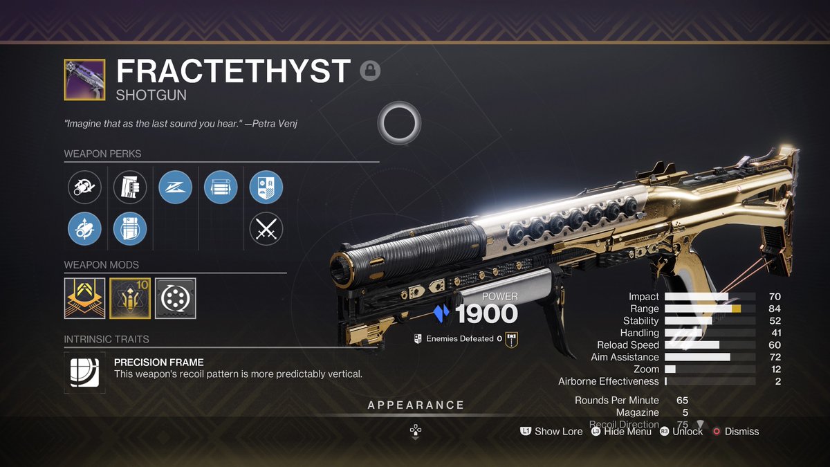 KyleKitchens5's tweet photo. @IFrostBolt Check out the frac I just got from Xur frost 😅 https://t.co/2tLOXjYuX8