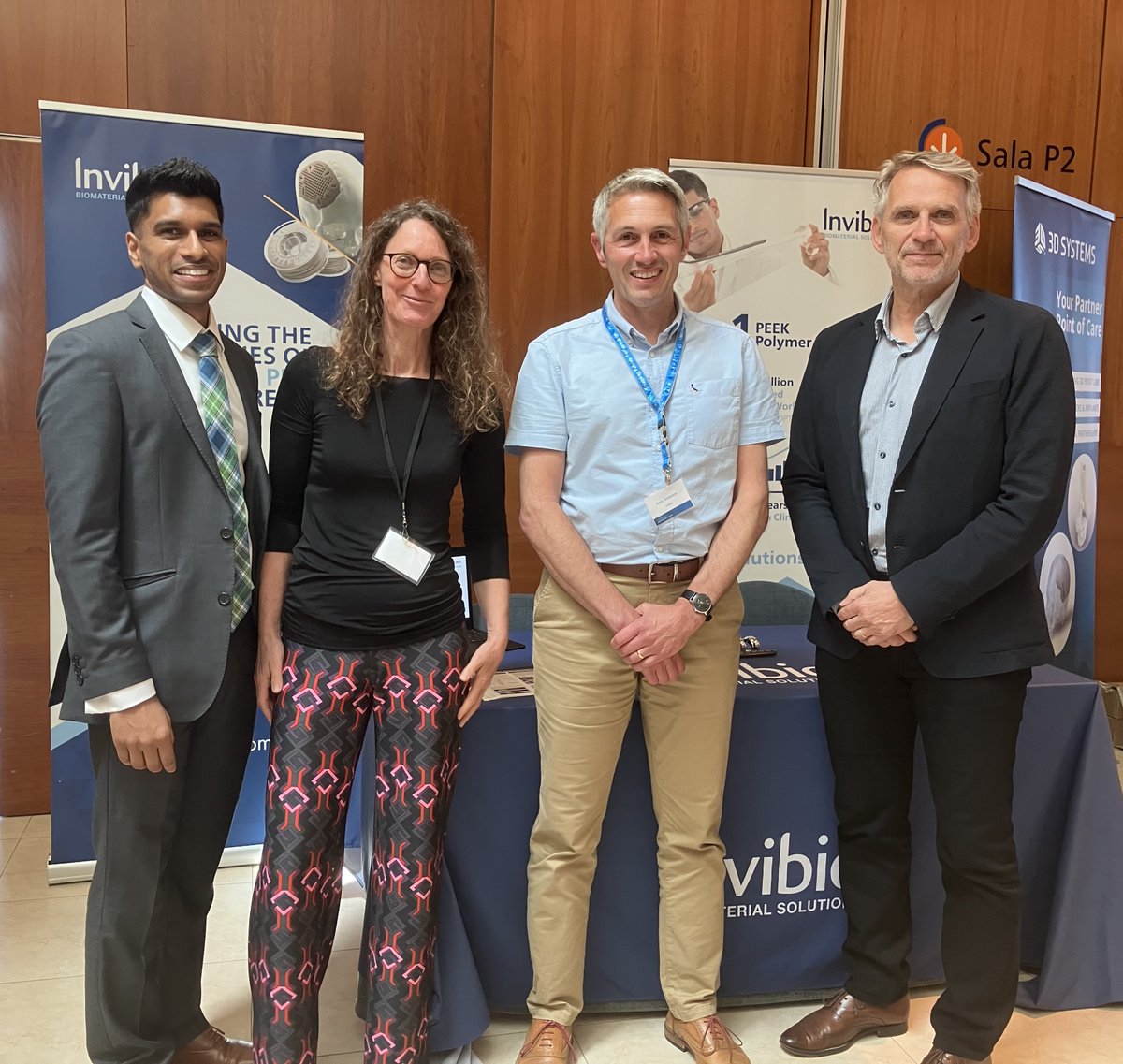 We recently joined the prestigious PEEK and UHMWPE 2024 meeting in Barcelona, where experts from academia and industry discussed advancements in polymer implant additive manufacturing technology.

Read the blog for more: ow.ly/R3AS50SsHkS