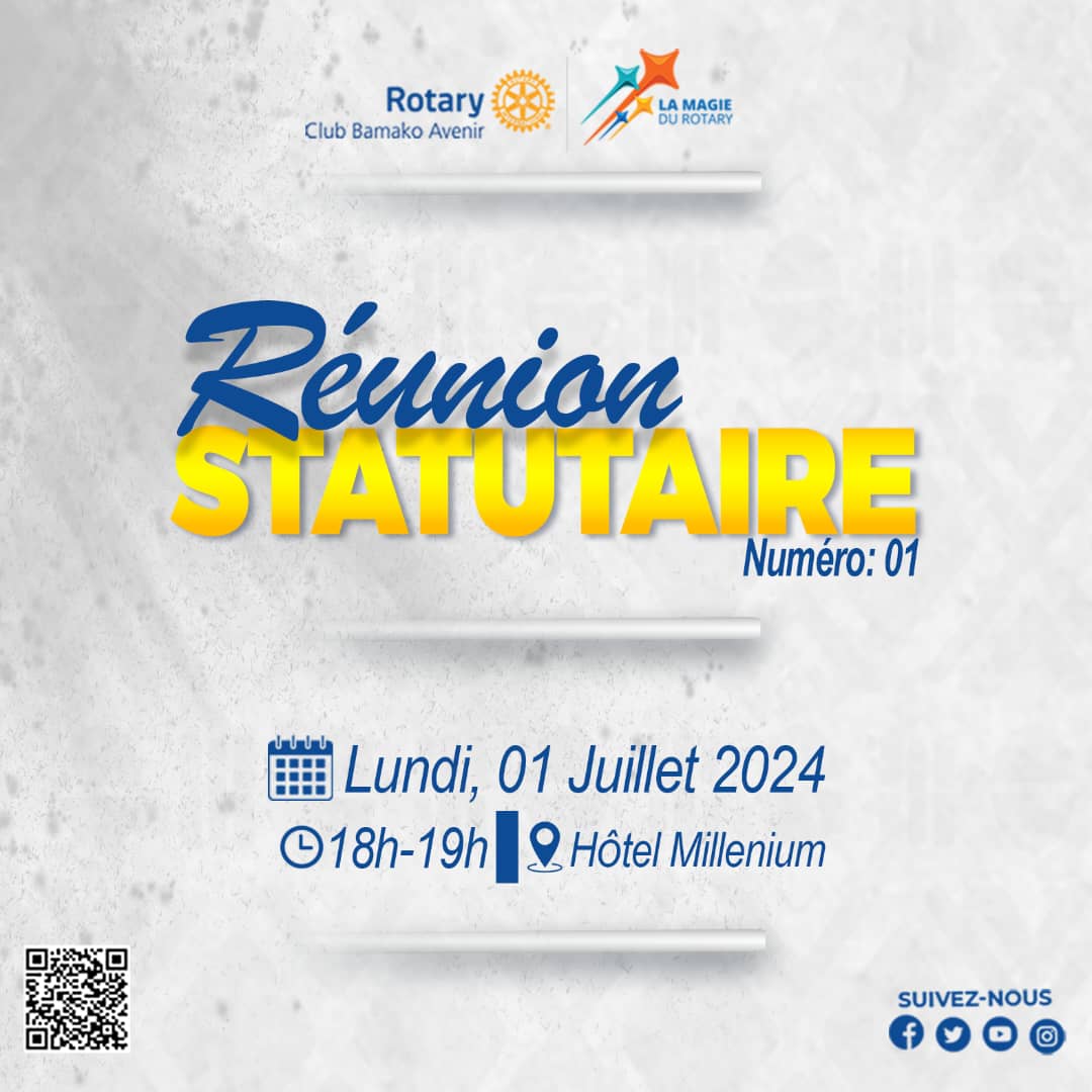 bamako_avenir's tweet photo. 🔔🔔🔔 La ROUE a tournée pour laisser place à la #lamagiedurotary ...

@Rotary 
 #District9101

#bonmandat 
#BelleAction 
#magic 
#of
#Rotary https://t.co/hOsAZTIEyE