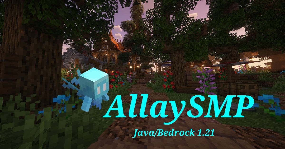 #minecraft NEW SEASON STARTS SOON
『Survival 1.21+』Allay SMP ☁️: ♡
୨୧ Welcome to Allay SMP
୨୧ A safeplace above for minecraft!
୨୧  VC's + friendly people
Claims, wars, builder friendly, events.
Discord link: discord.gg/ATUhgtaQ
#Minecraft #MinecraftServer