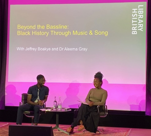 apslibrary1's tweet image. Engaging talk @britishlibrary with @jeffreykboakye and @Aleemagray looking at 500 Years of Black British Music. Our "London is the place for me" question got answered and Ms Davenport was delighted to here her home town of Coventry get a mention #twotone @apschool  Thanks BL
