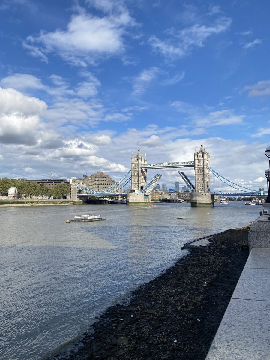Towering over the Thames.  Excellent guide Helene tells the story of Tower Bridge here - xlwalks.co.uk/Home/?p=4494 .  Book private walks here - xlwalks.co.uk/Home/?page_id=…
#lovelondon #visitlondon #guidedwalks #towerbridge