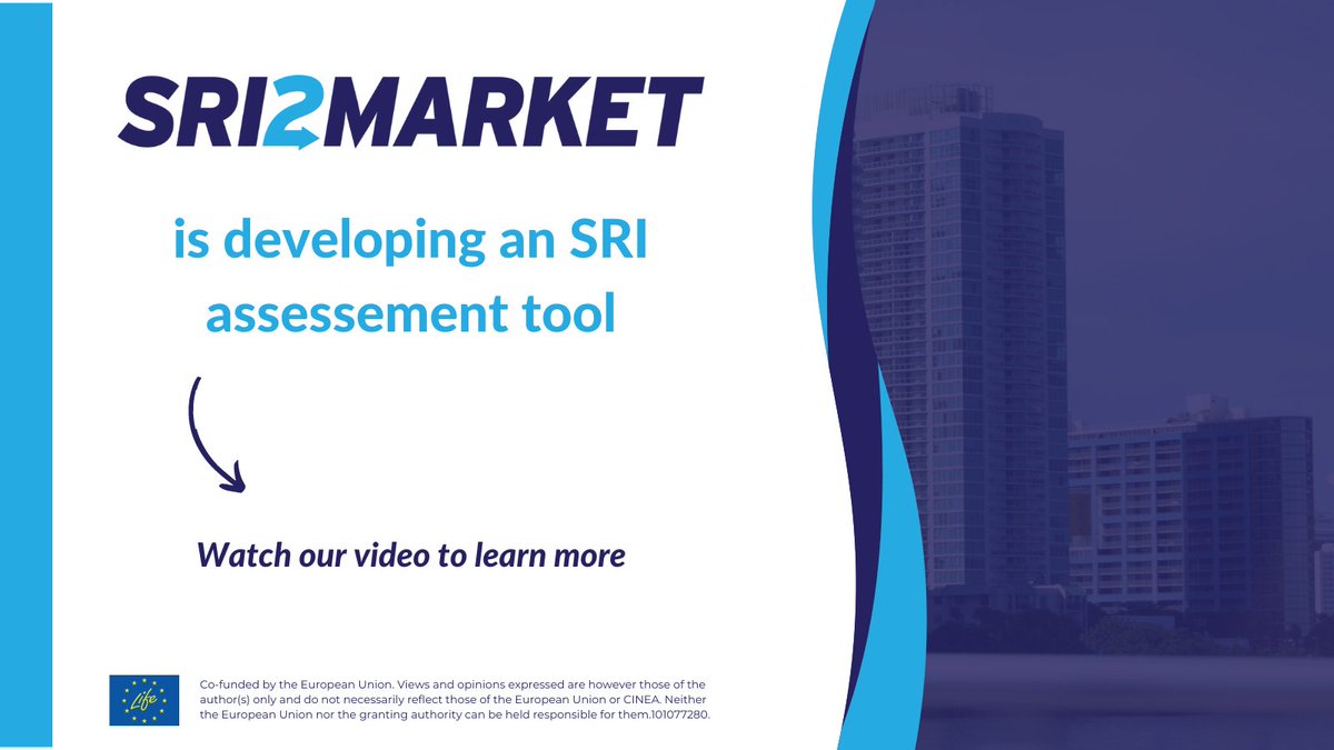 🚀 Exciting news! #SRI2MARKET is developing an SRI assessment tool tailored to national needs and sharing valuable insights through an e-learning platform.

Watch our video to learn more! 🌟 youtu.be/uC7vwQTMKcE

#EnergyTransition #Sustainability