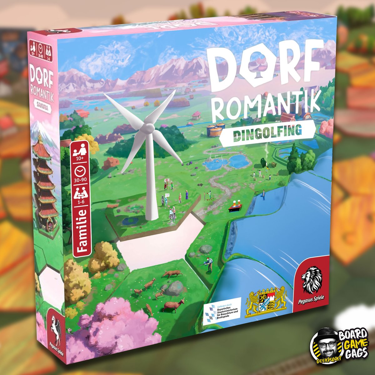 geekpunkt's tweet image. Bald erhältlich: Dorfromantik Dingolfing - alle Infos hier instagram.com/p/C836tELNgFu/… #boardgamegags