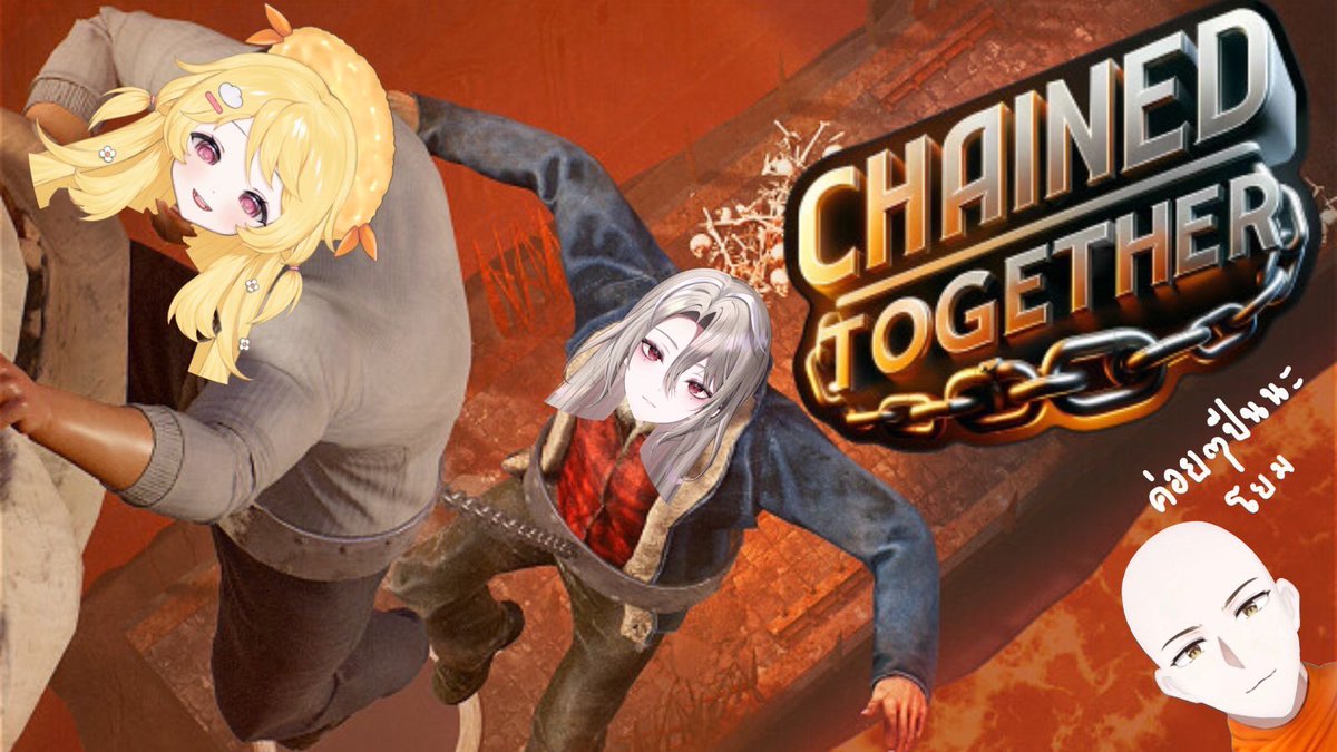 gingergamori's tweet photo. ตกลงมาก็เจอแต่คนรู้จัก [chained together]
w/
@potothepoi 
@leylalynnox

20:30 pm (gmt+7)
https://t.co/sbXY6slEou
#gingergameri https://t.co/ey2H61tl8L
